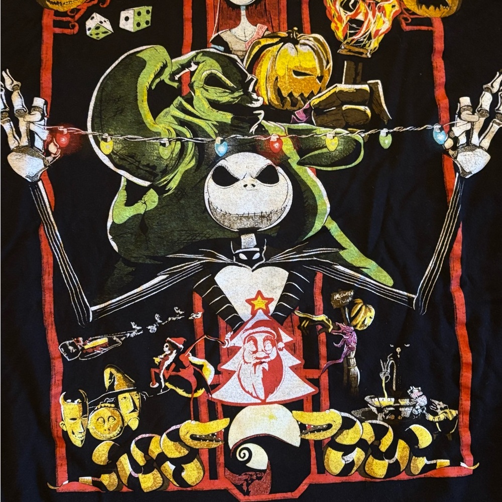 Nightmare Before Christmas Graphic Tshirt